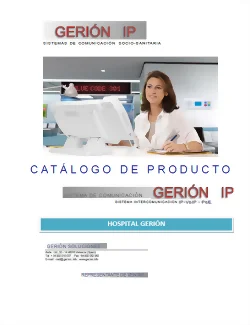 Catálogo - Sistema Llamadas Paciente Enfermera IP