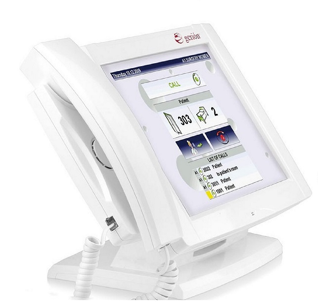 Puesto de Control de Enfermeras Touch Screen - Sistema Llamadas Paciente Enfermera IP