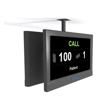 Pantallas LCD HDMI Pasillo Techo - Sistema Llamadas Paciente Enfermera IP