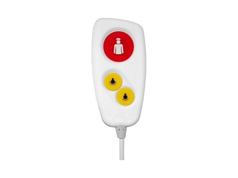 Pulsantiera a pera ospedaliera in silicone antibatterico - Sistema di chiamata IP