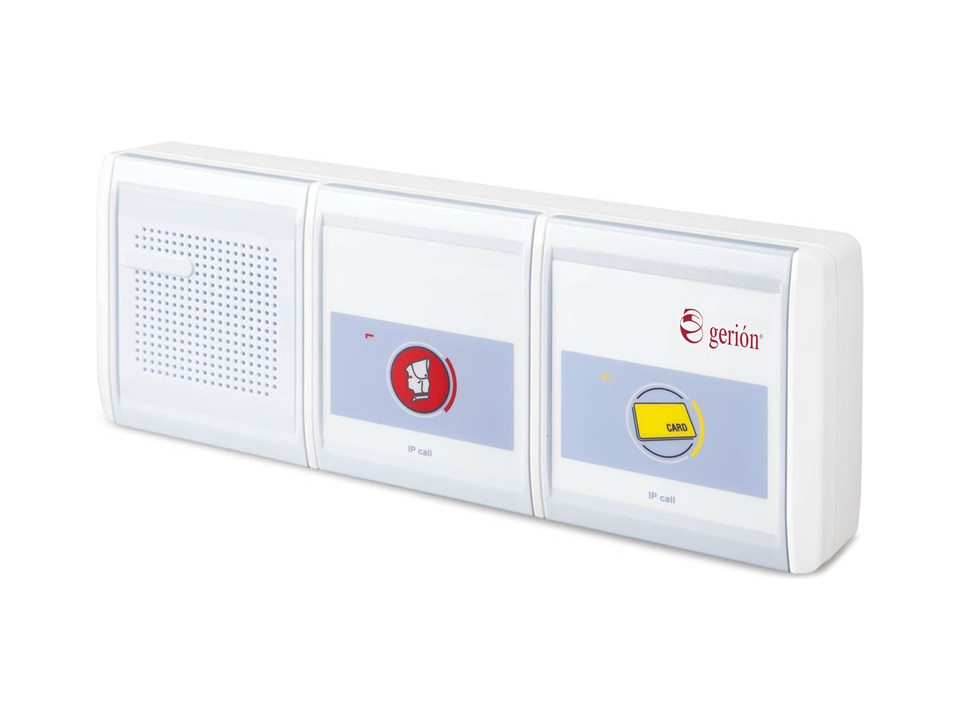 Entrance door terminal for wander management with SIP - IP nurse call system